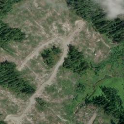 Satellite imagery of Skwim Mountain, CA
