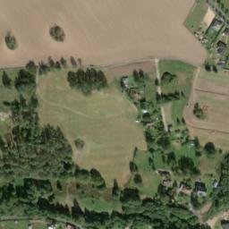 Satellite imagery of [Dolní Žandov] church t., CZ