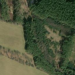 Satellite imagery of [Manětín-Luková] church t., CZ