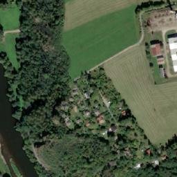 Satellite imagery of Permon II. [Roztoky u Křivoklátu] factory chimney, CZ
