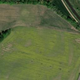 Satellite imagery of sv. Prokop [Záboří nad Labem] church t., CZ