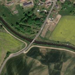 Satellite imagery of sv. Prokop [Záboří nad Labem] church t., CZ