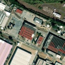 Satellite imagery of Pavex [Pardubice-Pardubičky] factory chimney, CZ