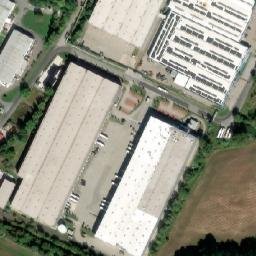 Satellite imagery of Pavex [Pardubice-Pardubičky] factory chimney, CZ