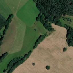 Satellite imagery of [Hnátnice] church t., CZ