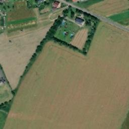 Satellite imagery of [Brumovice-Úblo] church t., CZ