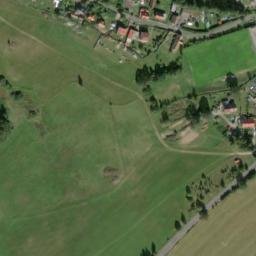 Satellite imagery of [Dolní Žandov] church t., CZ