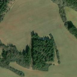 Satellite imagery of [Manětín-Luková] church t., CZ