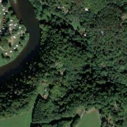 Satellite imagery of Permon II. [Roztoky u Křivoklátu] factory chimney, CZ