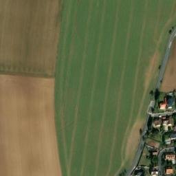 Satellite imagery of [Ořech] church t., CZ
