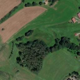 Satellite imagery of [Hnátnice] church t., CZ