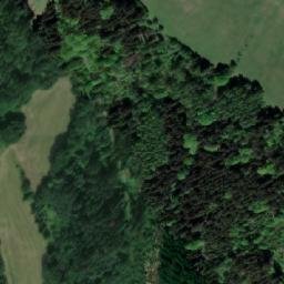 Satellite imagery of [Bratrušov] church t., CZ