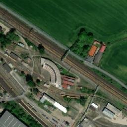 Satellite imagery of [Kolín] water t., CZ