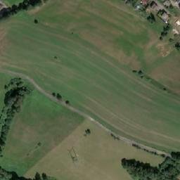 Satellite imagery of [Hnátnice] church t., CZ