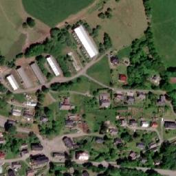 Satellite imagery of [Čenkovice] church t., CZ