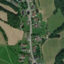 Satellite imagery of [Bratrušov] church t., CZ