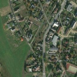 Satellite imagery of Raposklo [Rapotín] glasworks chimney, CZ