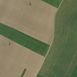 Satellite imagery of Raposklo [Rapotín] glasworks chimney, CZ