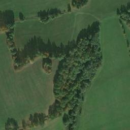 Satellite imagery of [Sobotín] church t., CZ