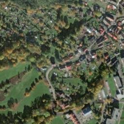 Satellite imagery of [Lázně Kynžvart] church t., CZ