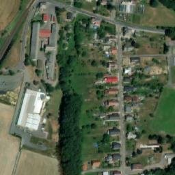 Satellite imagery of [Verměřovice] church t., CZ