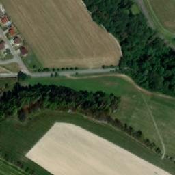 Satellite imagery of [Verměřovice] church t., CZ