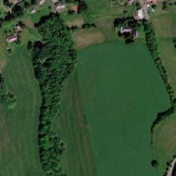 Satellite imagery of [Čenkovice] church t., CZ