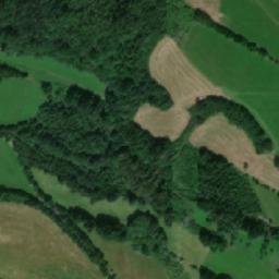 Satellite imagery of [Bratrušov] church t., CZ