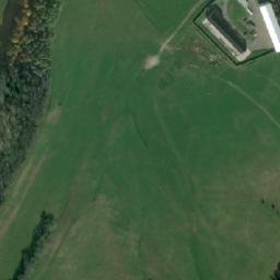 Satellite imagery of [Sobotín] church t., CZ