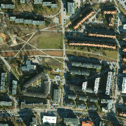 Satellite imagery of Kopiec Kurdwanów, PL