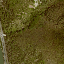 Satellite imagery of cairn, FR