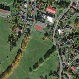 Satellite imagery of [Lázně Kynžvart] church t., CZ