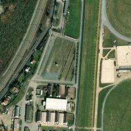 Satellite imagery of [Praha-Velká Chuchle] factory chimney, CZ