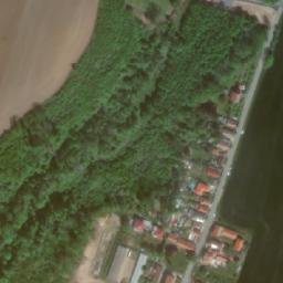 Satellite imagery of [Svojšice u Kouřimi] church t., CZ