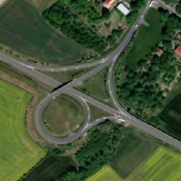 Satellite imagery of [Kolín] water t., CZ