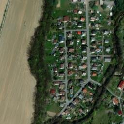 Satellite imagery of [Verměřovice] church t., CZ