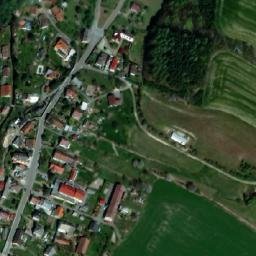 Satellite imagery of [Verměřovice] church t., CZ