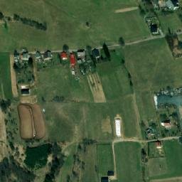 Satellite imagery of [Písařov] church t., CZ