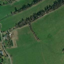 Satellite imagery of [Sobotín] church t., CZ