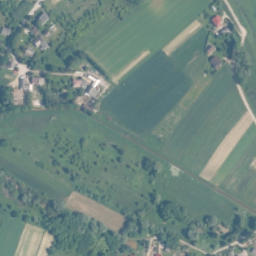Satellite imagery of cairn, PL
