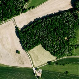 Satellite imagery of Künzberg, DE