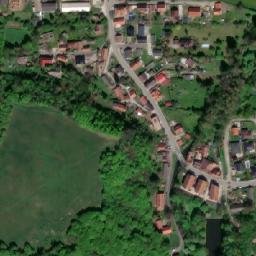 Satellite imagery of Gramofonove zavody [Loděnice u Berouna] factory chimney, CZ