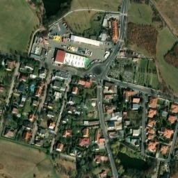 Satellite imagery of [Praha-Šeberov] church t., CZ