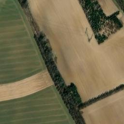 Satellite imagery of [Praha-Lipany] church t., CZ