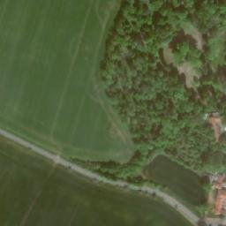 Satellite imagery of [Svojšice u Kouřimi] church t., CZ