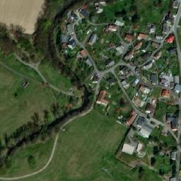 Satellite imagery of [Verměřovice] church t., CZ