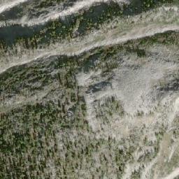 Satellite imagery of Klahowya Mountain, CA