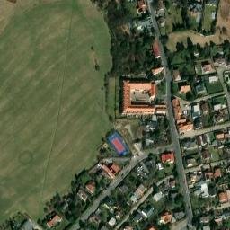Satellite imagery of [Praha-Šeberov] church t., CZ