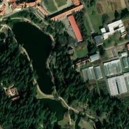 Satellite imagery of Gloriet [Průhonice] outlook t., CZ