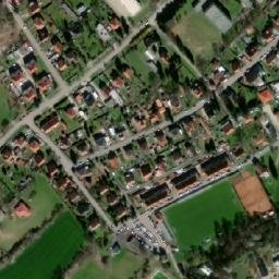 Satellite imagery of [Kouřim] belfry, CZ